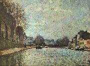 Alfred Sisley The St.Martin Canal Sweden oil painting artist